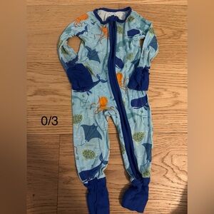 Little Sleepies Sea Life Kids One Piece